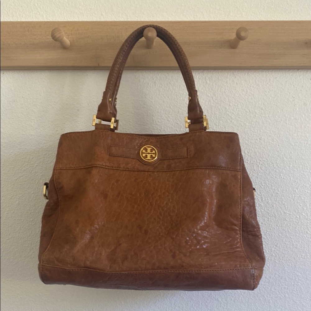 Tory Burch Brown Leather Handbag